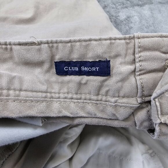 Vineyard Vines Men's Club Shorts Tan Khaki Club Chino Size 38 - Picture 5 of 9